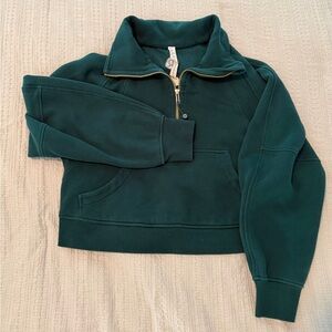 Lululemon Athletica Teal Fleece Pullover